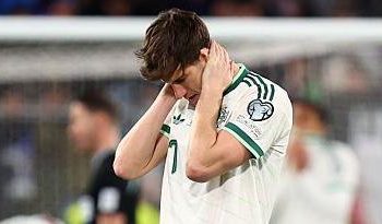 World Cup: McNair despair as Northern Ireland miss opportunity in Italy 4 World Cup: McNair despair as Northern Ireland miss opportunity in Italy