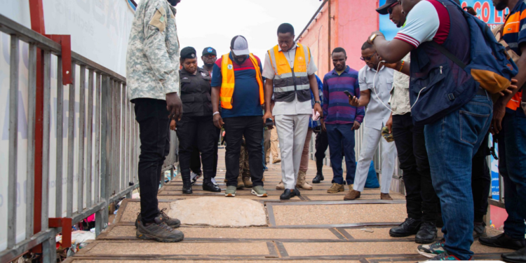 accra mayor orders temporary closure of kaneshie footbridges over safety concerns