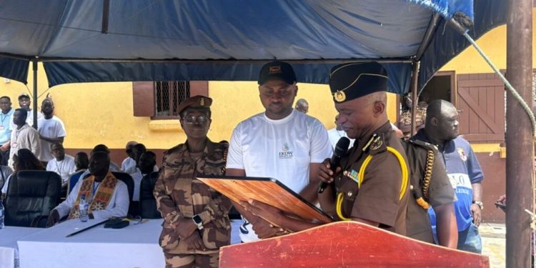 assafuah supports over 2500 kumasi prison inmates with food and free legal services