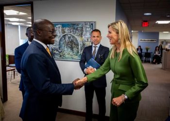 Dr Ato Forson champions ‘financial health’ agenda after talks with Queen Máxima