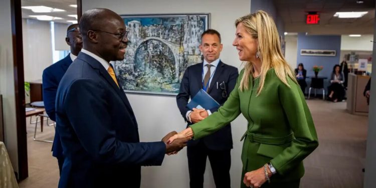 dr ato forson champions financial health agenda after talks with queen maxima