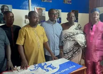 Dr. K.B. Tandoh leads NPP reorganisation in Asunafo North with office equipment and refurbishment