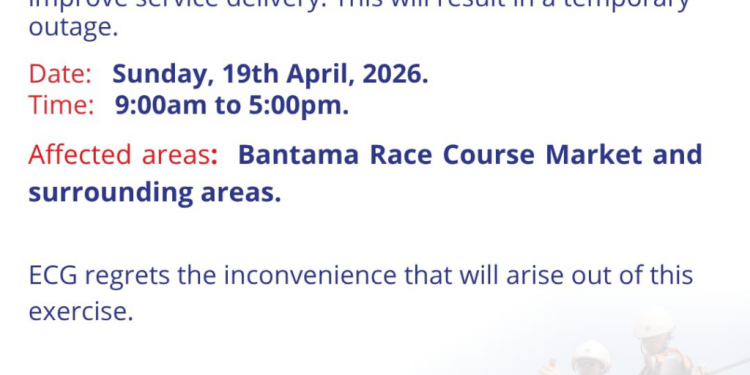 ecg announces emergency maintenance in ashanti region