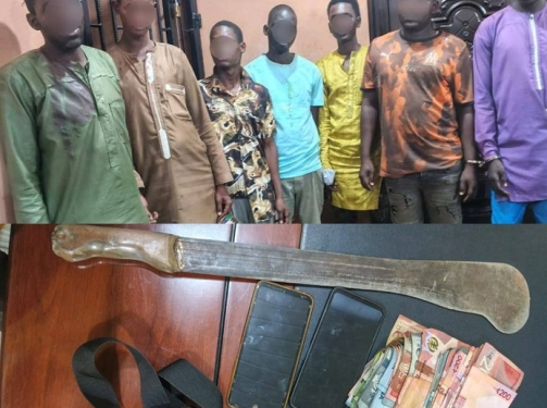 eight aframso robbery suspects arrested while sharing loot in ejura one shot dead