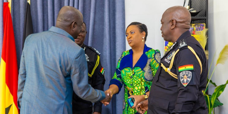 getfund police leadership explore strategic partnership on education and capacity building