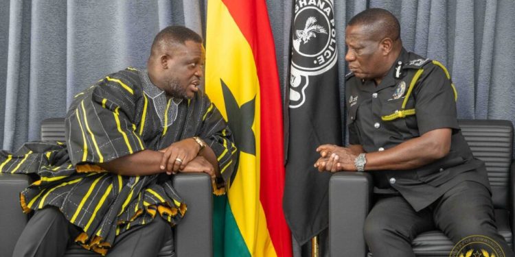 ghana and zambia deepen tech cooperation with courtesy call on igp