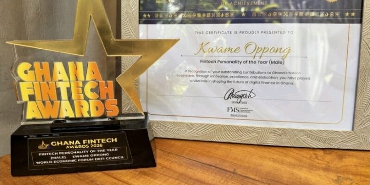 ghana fintech architect kwame oppong agyapong clinches top industry honour