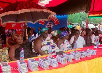 Gideon Boako launches Career Guidance Programme, distributes mathematical sets to BECE candidates in Tano North