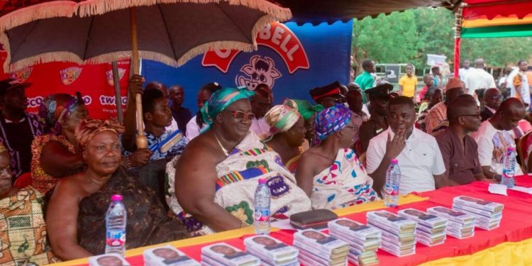 Gideon Boako launches Career Guidance Programme, distributes mathematical sets to BECE candidates in Tano North 1 gideon boako launches career guidance programme distributes mathematical sets to bece candidates in tano north