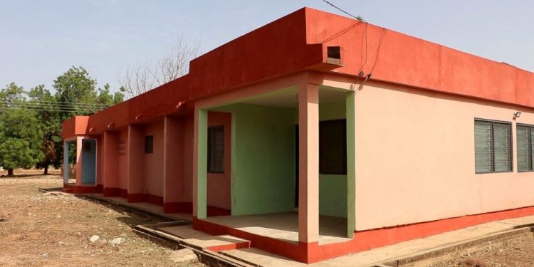 lawra mp delivers medical equipment commissions renovated nurses quarters