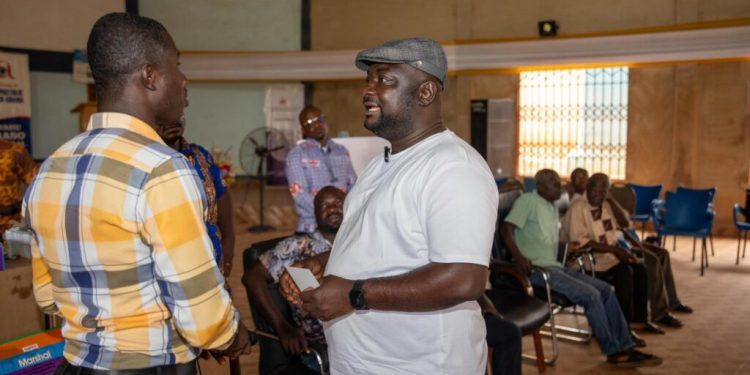 mpraeso mp supports 1363 bece candidates with learning materials other incentives