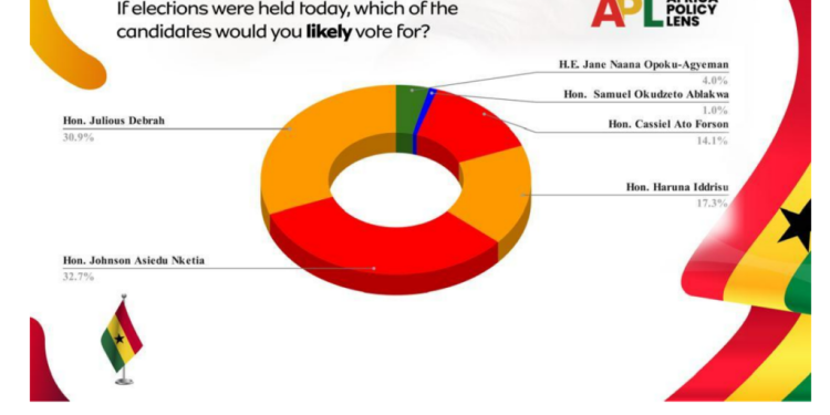 ndc 2028 flagbearer race evenly split no runaway leader apl survey