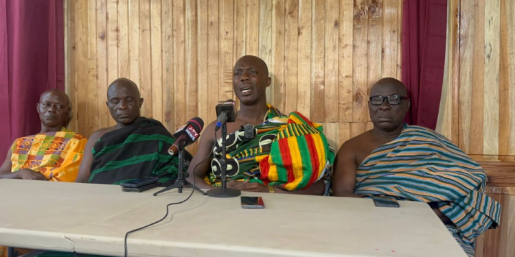 nkaseim traditional council backs govts responsible cooperative mining program to tackle youth unemployment