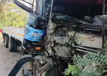 One injured as Hyundai Rhino crashes into stationary vehicle at Bibiani