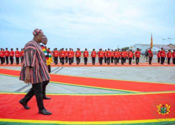 Photos: Mahama welcomes Zimbabwean President Mnangagwa for 3-day state visit