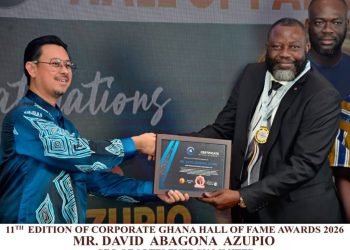 Sotei Energy CEO David Azupio honoured at 11th Corporate Ghana Hall of Fame Awards 2026