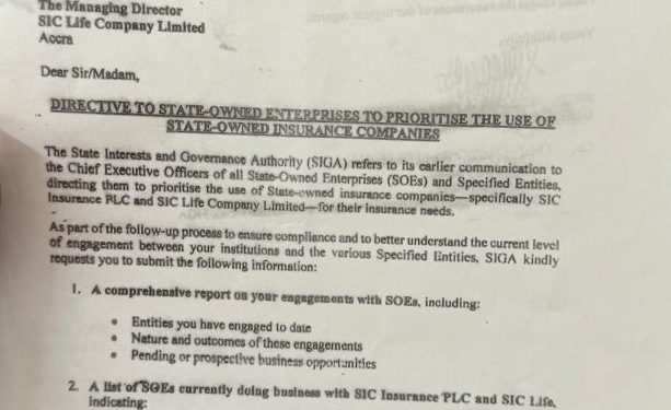 the insurance question part i competition or coordination siga sic and ghanas insurance market shift