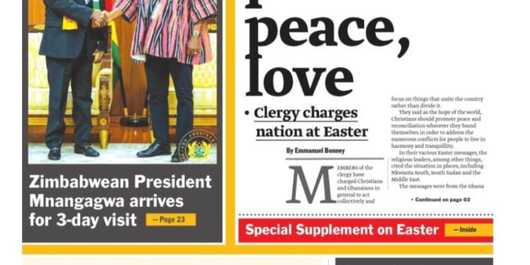 todays front pages thursday april 2 2026