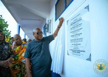 Mahama commissions Odumase Krobo Divisional Police HQ, boosts operations with vehicles