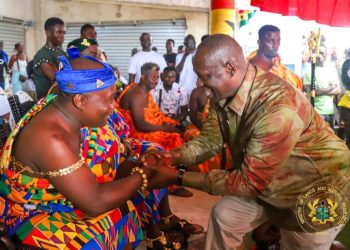 Lands Minister Armah-Kofi Buah launches Responsible Cooperative Mining initiative for Akyem Kotoku in Eastern Region