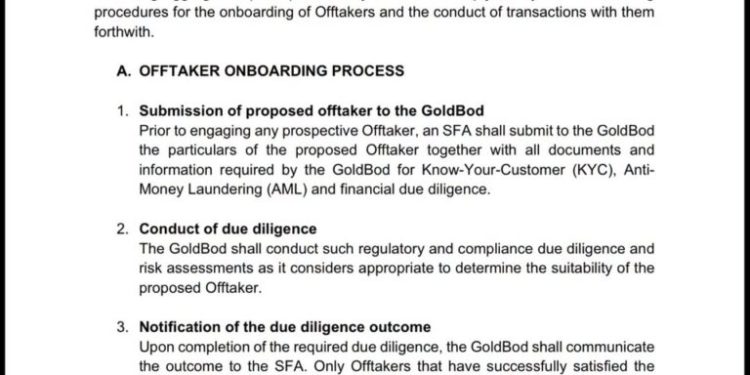 goldbod introduces new rules for self financing aggregators in gold export transactions