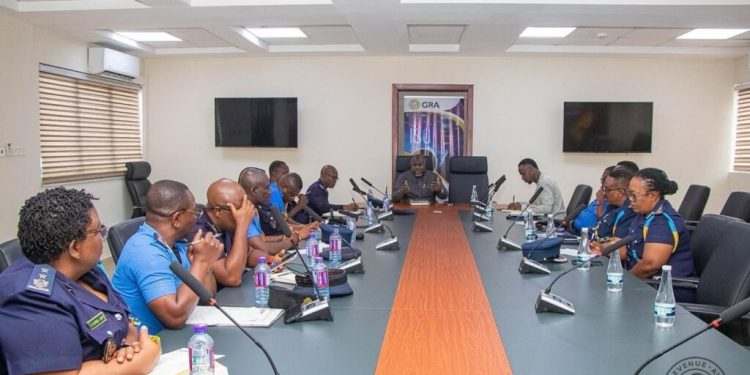 GRA Commissioner-General commends Customs for improved revenue performance 1 gra commissioner general commends customs for improved revenue performance